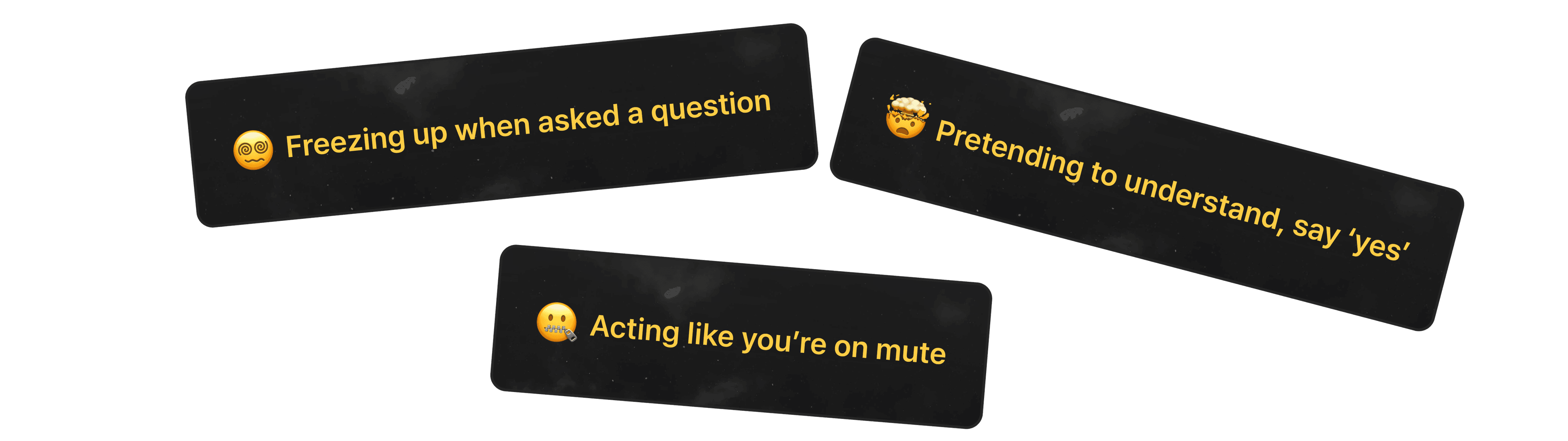 영어 미팅 문제점